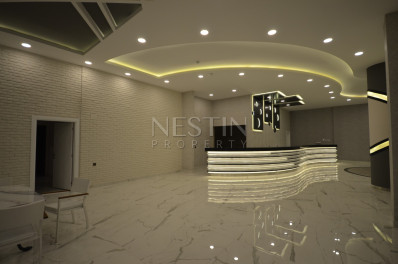 Большая и просторная квартира 1+1 в комплексе района Каргыджак фото 14