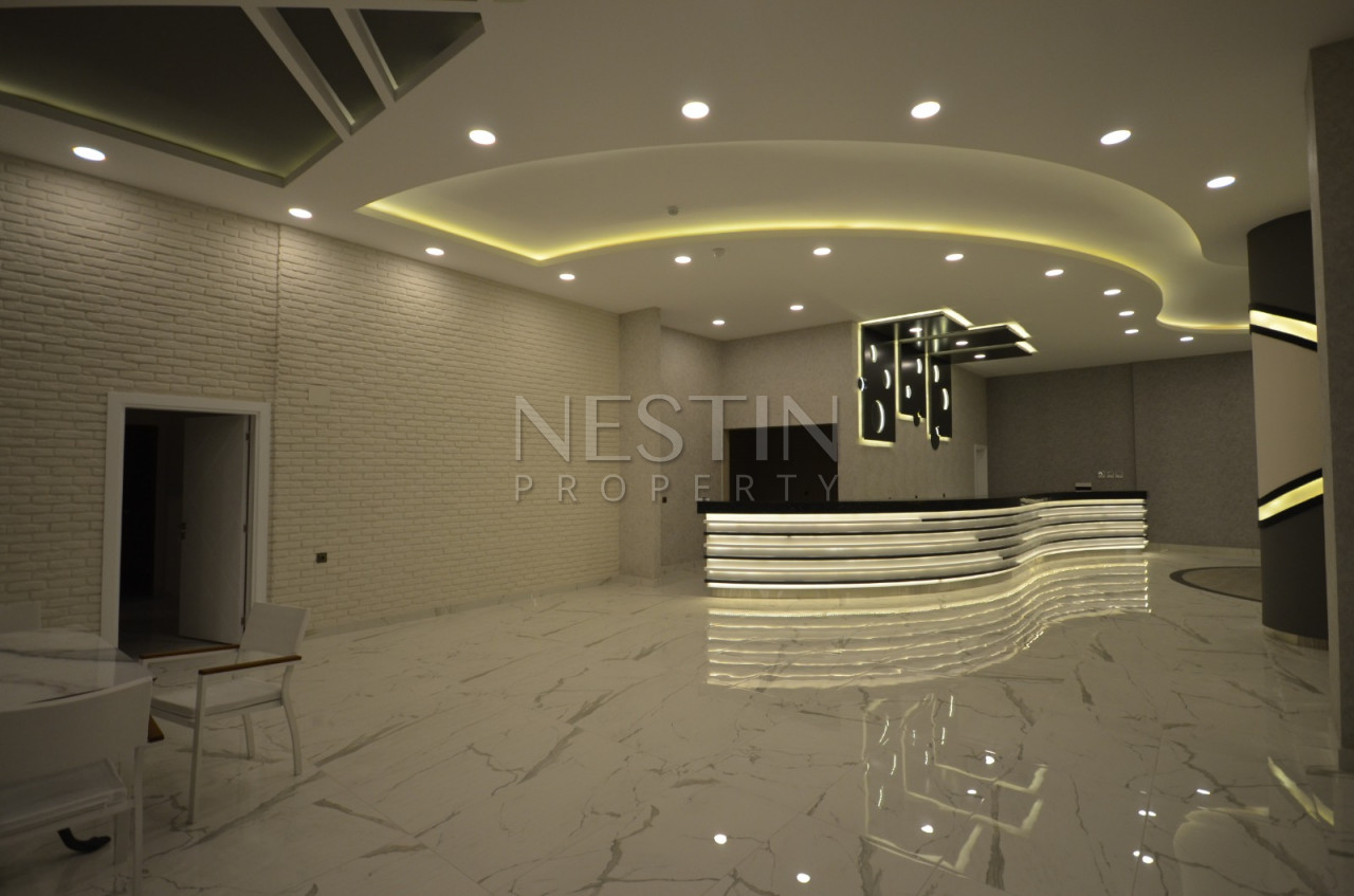 Большая и просторная квартира 1+1 в комплексе района Каргыджак фото 14