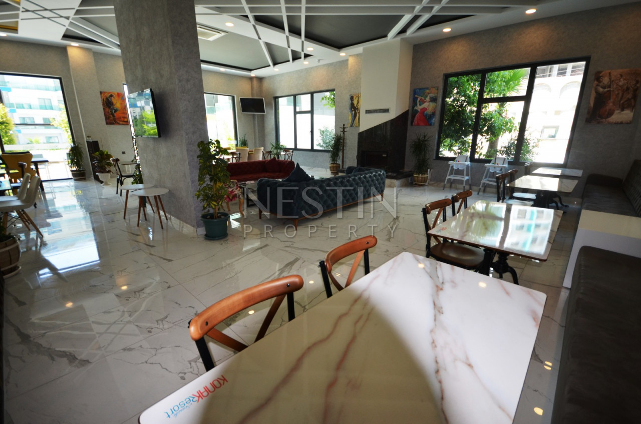 Большая и просторная квартира 1+1 в комплексе района Каргыджак фото 18