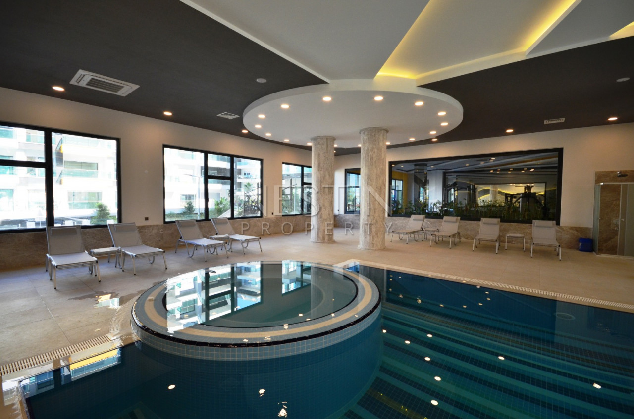 Большая и просторная квартира 1+1 в комплексе района Каргыджак фото 24