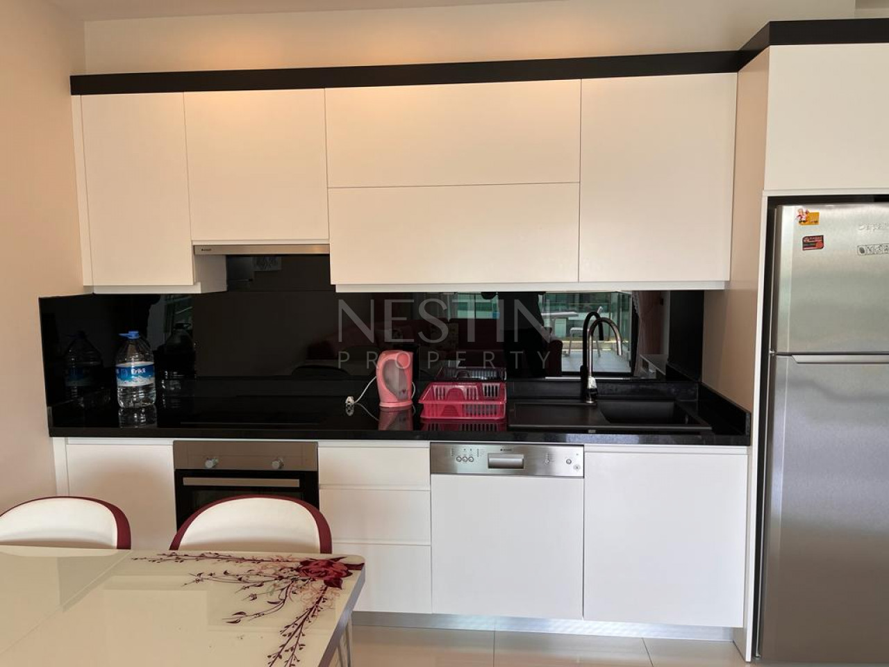 Большая и просторная квартира 1+1 в комплексе района Каргыджак фото 34