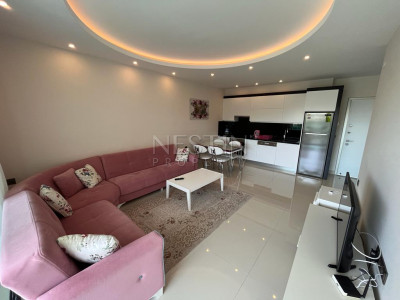 Большая и просторная квартира 1+1 в комплексе района Каргыджак фото 36