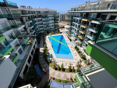 Большая и просторная квартира 1+1 в комплексе района Каргыджак фото 44