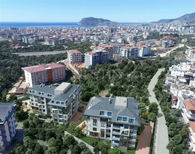 Большие квартиры 1+1 в новом ЖК в районе верхняя Оба фото 2