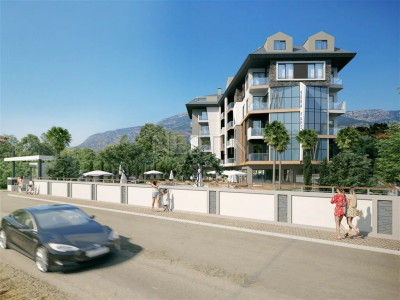 Большие квартиры 1+1 в новом ЖК в районе верхняя Оба фото 4