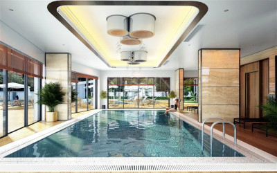 Большие квартиры 1+1 в новом ЖК в районе верхняя Оба фото 13