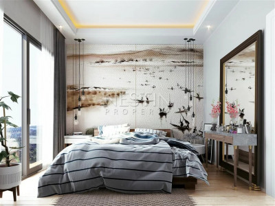 Большие квартиры 1+1 в новом ЖК в районе верхняя Оба фото 17