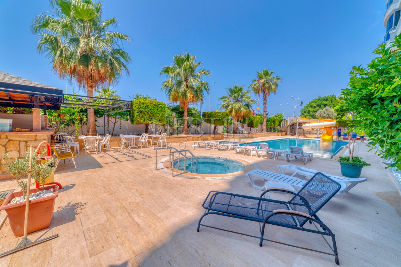 Квартира 2+1 с шикарным прямым видом на море в районе Махмутлар фото 2