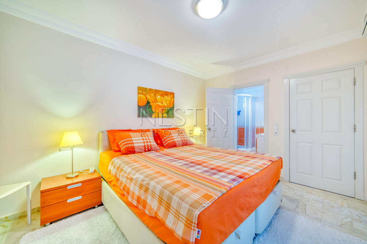 Квартира 2+1 с шикарным прямым видом на море в районе Махмутлар фото 12