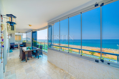 Квартира 2+1 с шикарным прямым видом на море в районе Махмутлар фото 21