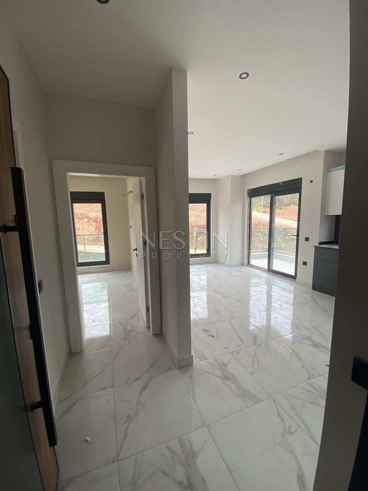 Светлая квартира 1+1 в районе Оба, в 1700 м от Средиземного моря фото 5