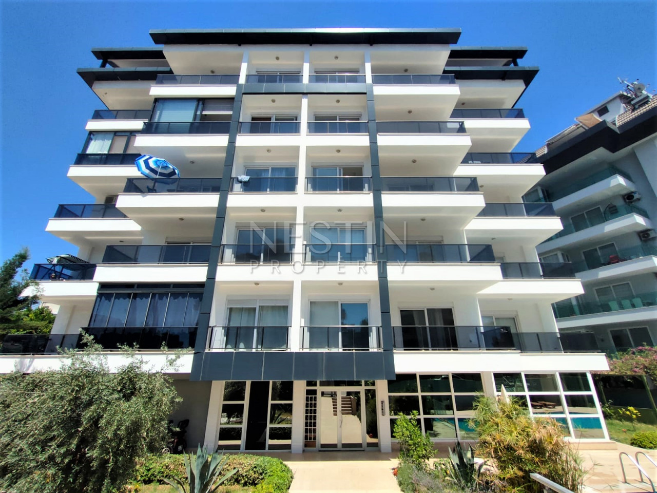 Большая и уютная квартира 1+1 в районе Оба, в 400 м от моря фото 1