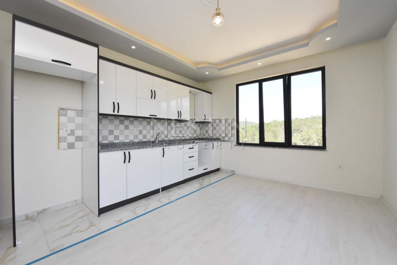 Светлая квартира 1+1 в новом комплексе, район Авсаллар в 2000 м от Средиземного моря фото 7