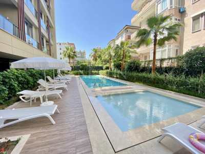 Квартира 1+1 в хорошем комплексе в центре Алании, в 200 м от моря фото 3