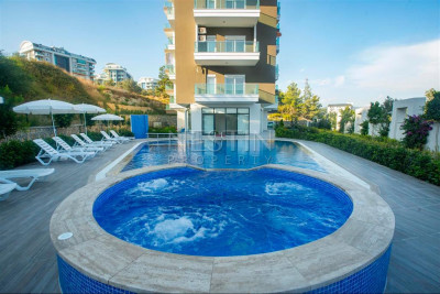 Светлая квартира 1+1 в районе Авсаллар, в 600 м от Средиземного моря фото 1