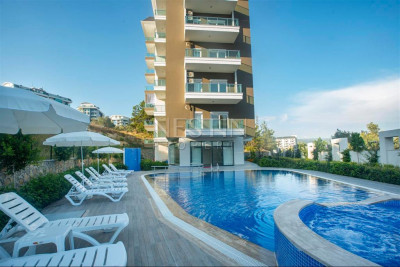 Светлая квартира 1+1 в районе Авсаллар, в 600 м от Средиземного моря фото 2