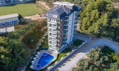 Светлая квартира 1+1 в районе Авсаллар, в 600 м от Средиземного моря фото 7