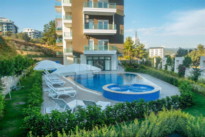 Светлая квартира 1+1 в районе Авсаллар, в 600 м от Средиземного моря фото 8