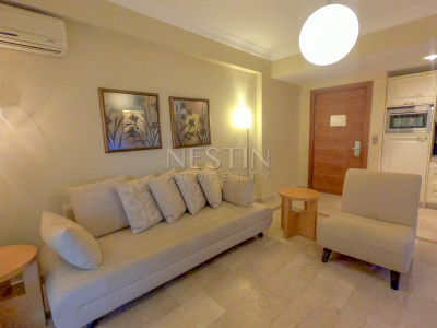 Квартира 1+1 с красивым видом на горы в районе Каргыджак фото 7