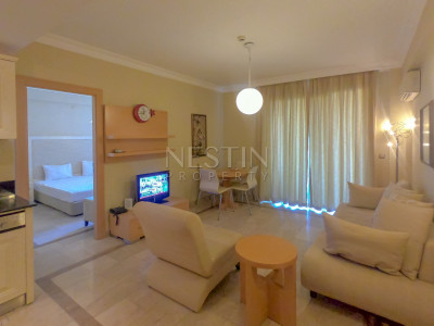 Квартира 1+1 с красивым видом на горы в районе Каргыджак фото 9