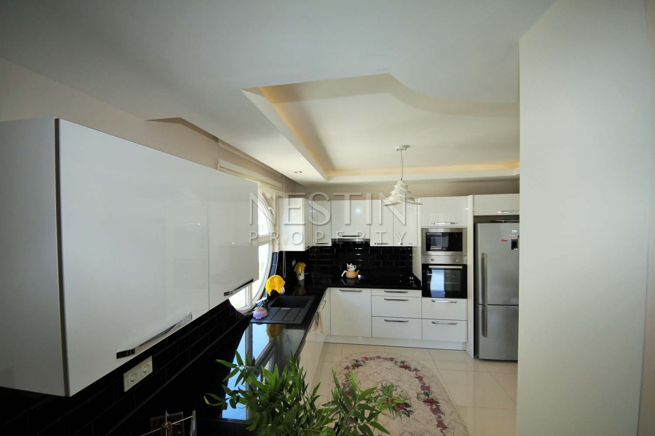 Просторная квартира 3+1 в районе Кестель, в 150 м от Средиземного моря фото 19