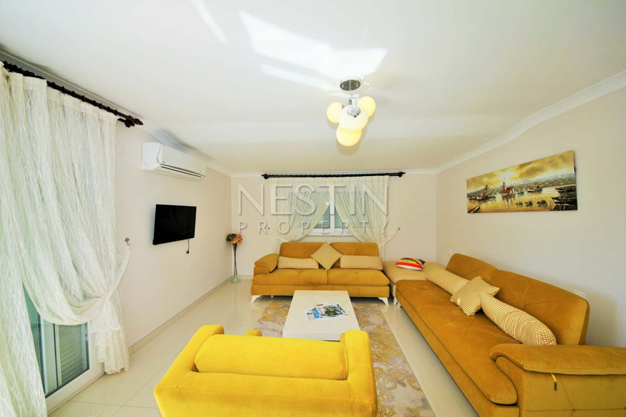 Просторная квартира 3+1 в районе Кестель, в 150 м от Средиземного моря фото 23