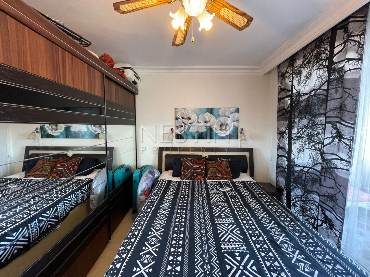 Апартаменты 1+1 с видом на море в районе Джикджилли фото 16