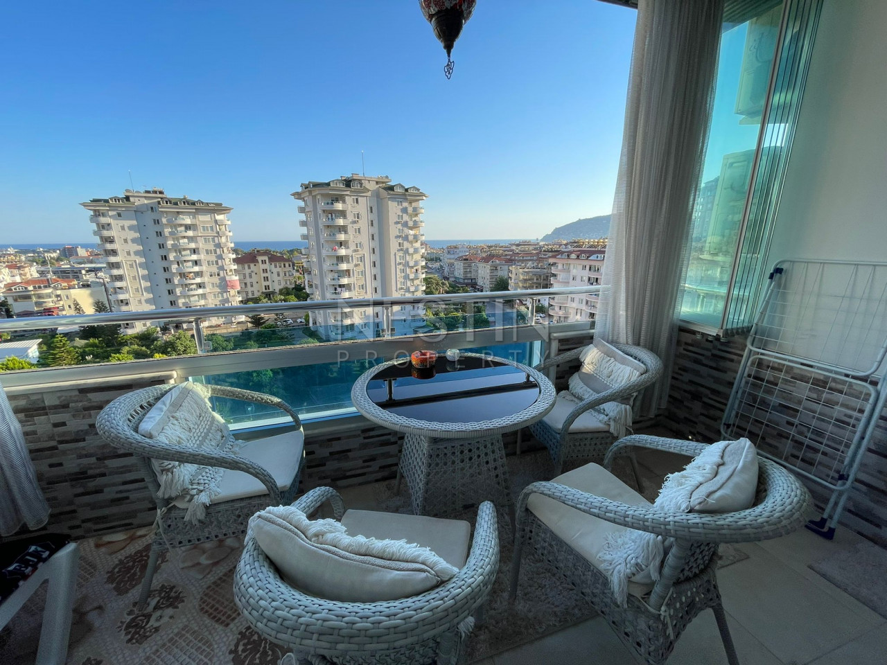 Апартаменты 1+1 с видом на море в районе Джикджилли фото 18