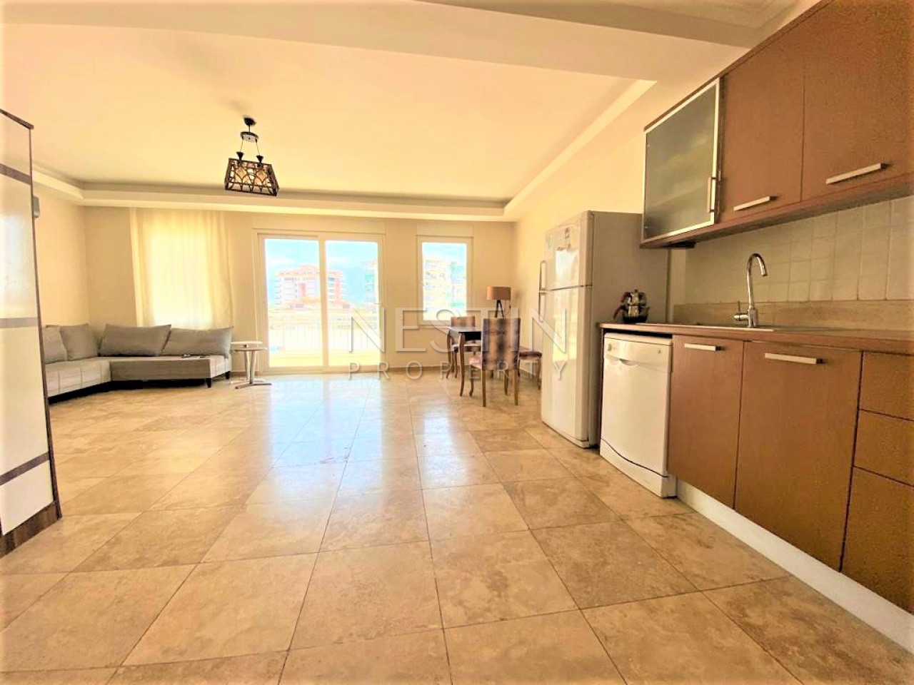 Просторная квартира 1+1 в районе Джикджилли фото 4