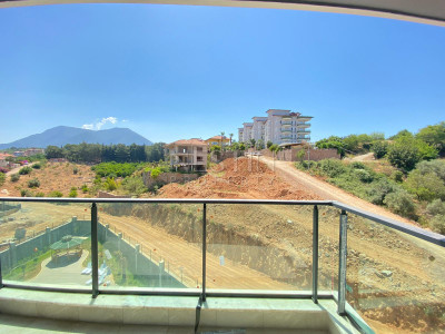 Дуплекс 2+1 в районе Оба с видом на горы фото 21