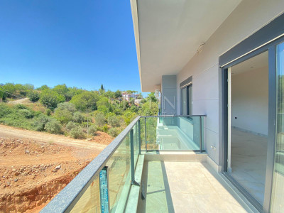 Дуплекс 2+1 в районе Оба с видом на горы фото 22