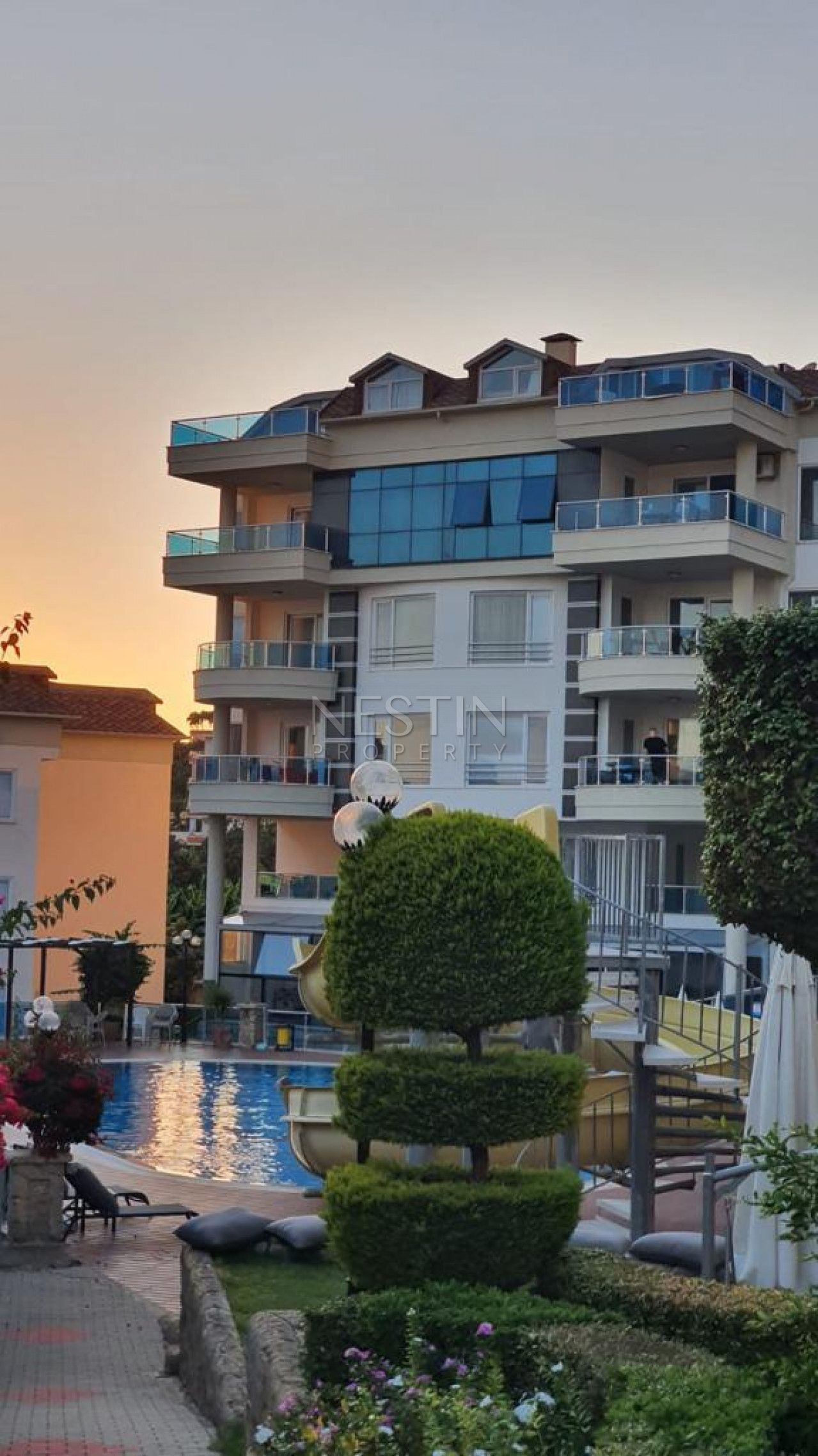 Квартира 1+1 в центре города Аланья в 950 м от Средиземного моря фото 1