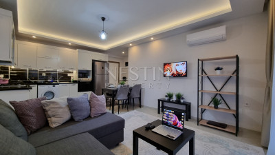 Квартира 1+1 в 400 метрах от моря в районе Каргыджак фото 12