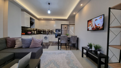 Квартира 1+1 в 400 метрах от моря в районе Каргыджак фото 18