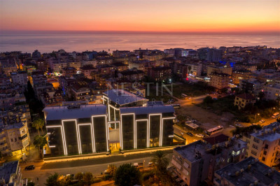 Садовый дуплекс 2+1 в комплексе с прекрасной инфраструктурой в центре города Аланья фото 36