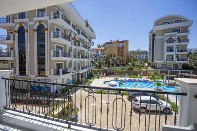 Квартира 2+1 в комплексе в районе Оба в 1500 м от моря фото 1