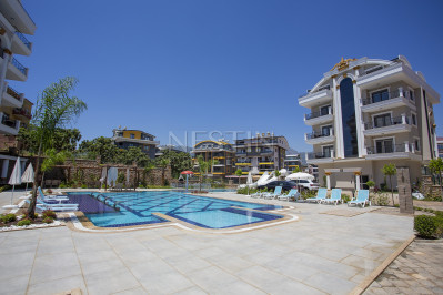 Квартира 2+1 в комплексе в районе Оба в 1500 м от моря фото 3