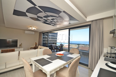 Прекрасная квартира- дуплекс 2+1 с видом на море в районе Каргыджак фото 16