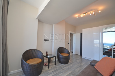 Прекрасная квартира- дуплекс 2+1 с видом на море в районе Каргыджак фото 25