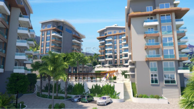 Квартира-пентхаус 3+1 в районе Каргыджак с хорошем комплексе фото 1