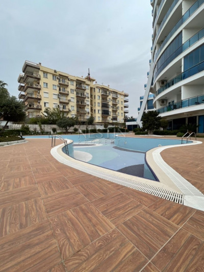 Квартира 1+1 с красивым видом на море в районе Махмутлар фото 3