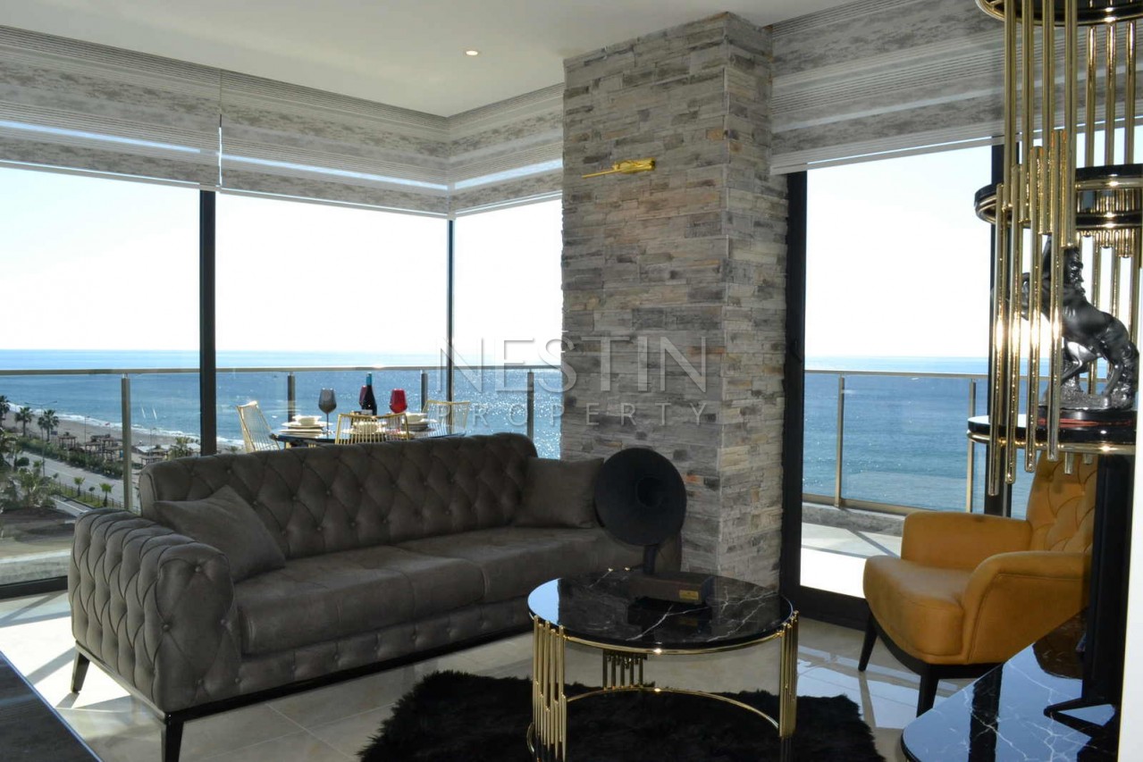 Элитные апартаменты 2+1 в комплексе на первой береговой линии фото 29