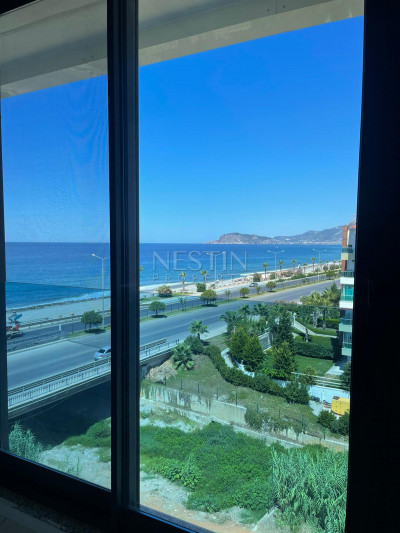 Квартира пентхаус 2+1 в новом комплексе на первой береговой линии района Кестель фото 11