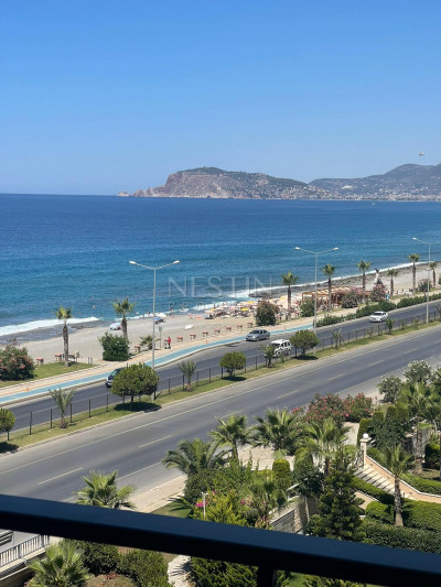 Квартира пентхаус 2+1 в новом комплексе на первой береговой линии района Кестель фото 15