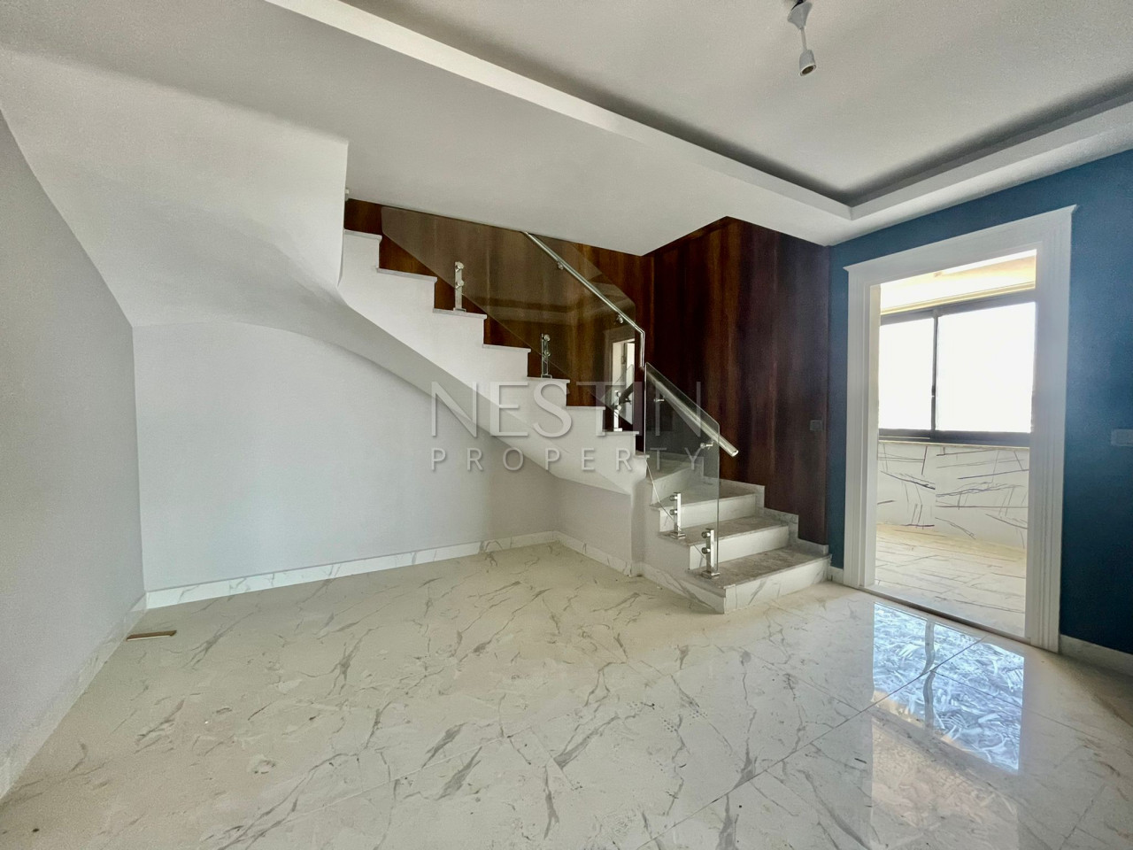 Квартира пентхаус 2+1 в районе Махмутлар с видом на море фото 4