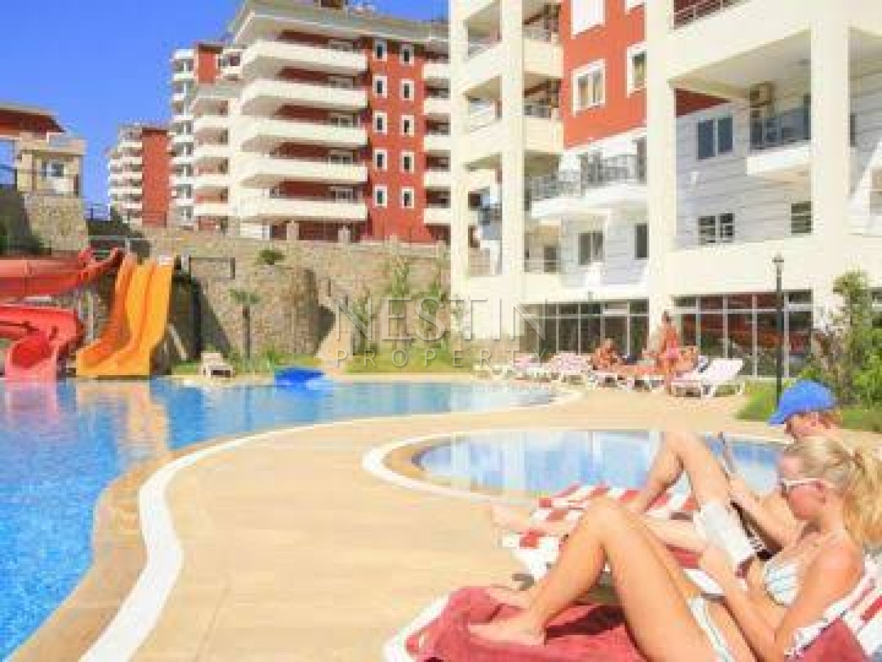 Квартира 2+1 в районе Джикджилли с прекрасным видом на море и Аланийскую крепость фото 4