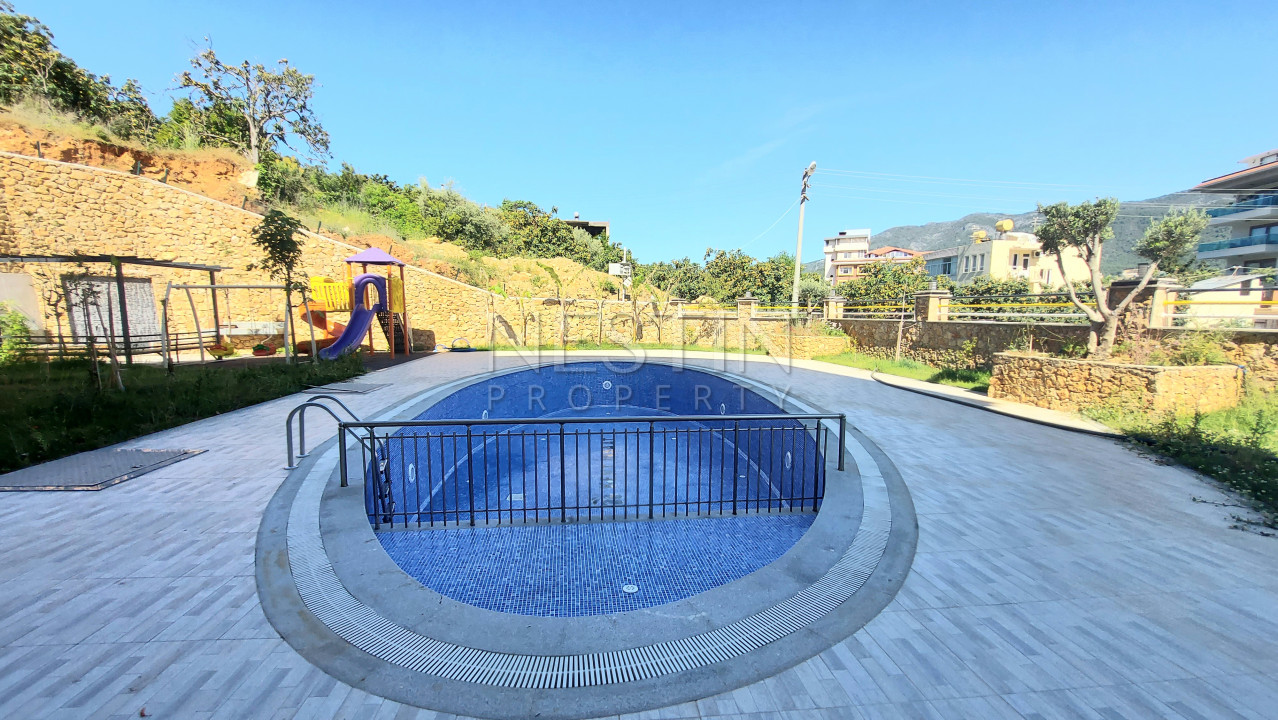 Квартира-дуплекс 2+1 в районе Оба в 1000 м от Средиземного моря фото 4