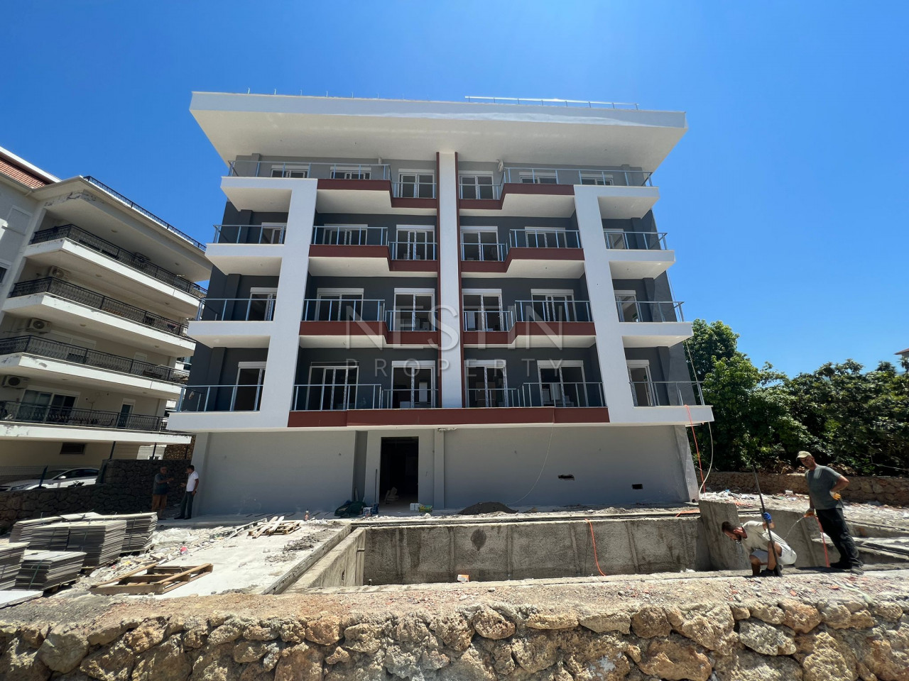 Квартира 1+1 в новом доме районе верхней Обы в 1 км от моря фото 1