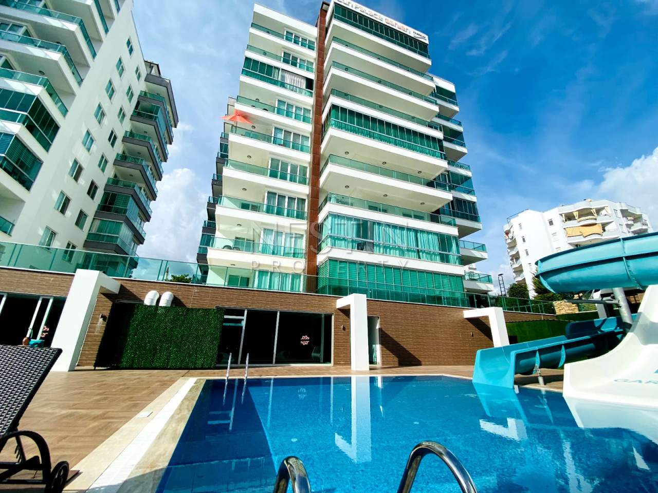 Квартира 2+1 в районе Тосмур, в 500 м от Средиземного моря фото 2