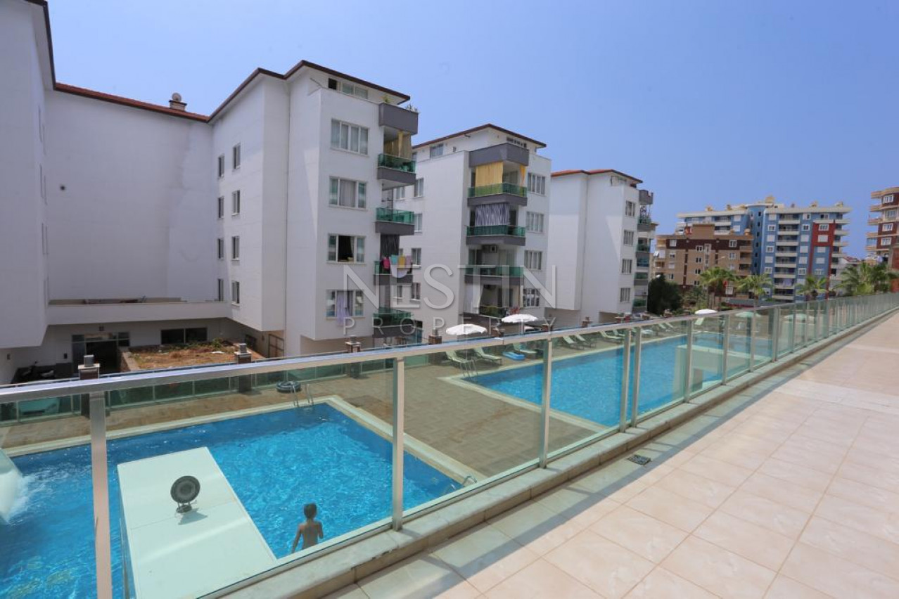 Квартира 2+1 в районе Тосмур, в 500 м от Средиземного моря фото 11